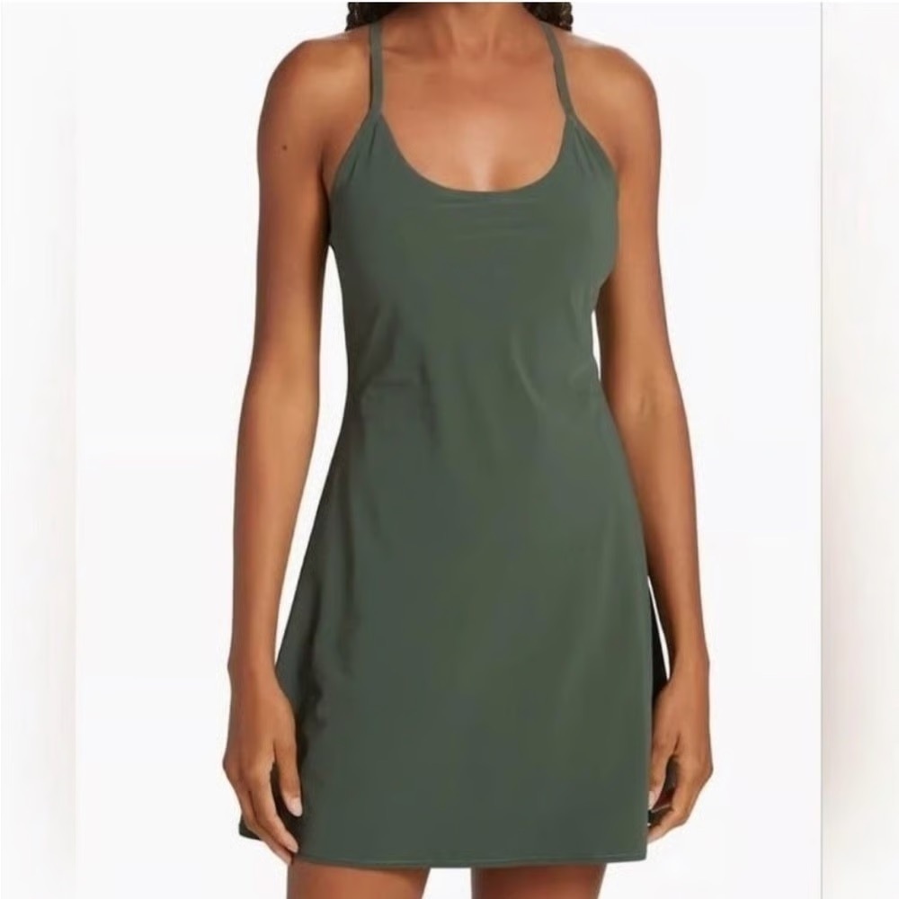 Outdoor Voices The Exercise Dress in Forest Green Medium